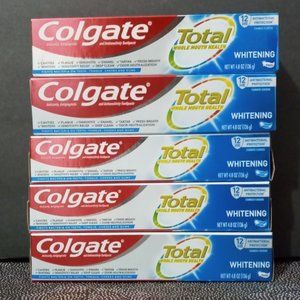 🟠 $ 10.00 COLGATE TOTAL  WHOLE MOUTH HEALTH ANTIBACTERIAL PROTECTION, 4.8 oz.